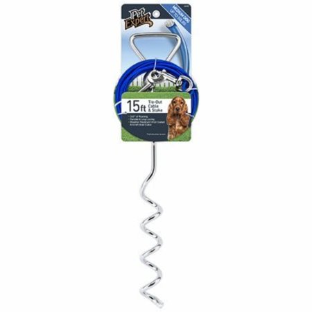 WESTMINSTER PET PRODUCTS Pe 15' Cable/16" Stake PE223859